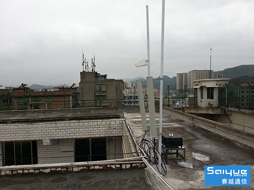  汉阴某看守所大功率手机信号屏蔽器（白噪声）案例